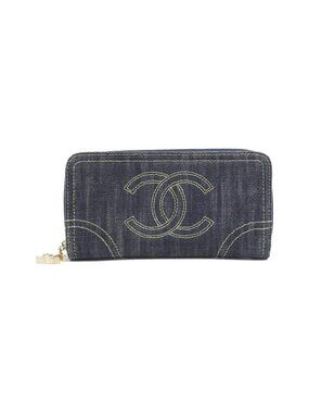 Chanel Wallet Blue